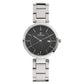 Titan Workwear Black Dial Analog with Day and Date Stainless Steel Strap watch for Women 2480SM08