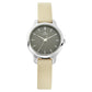 Titan Women's Chic minimalist watch with Anthracite dial and leather strap 2481SL11