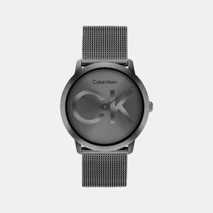 Calvin Klein Quartz Unisex Analog Grey Mesh Watch 25300011 - KRISHNA WATCH COMPANY