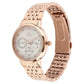 Titan Workwear Beige Dial Women Watch With Stainless Steel Strap  2569WM02