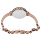 Titan Quartz Analog Brown Dial Metal Strap Watch for Women / 2575QM02