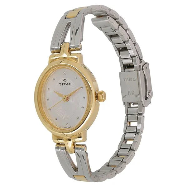 Titan Quartz Analog Watch For Women - 2594BM01 - KRISHNA WATCH COMPANY