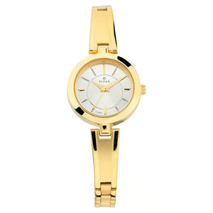 Titan Silver Dial Metal Strap Watch - 2598YM02 - KRISHNA WATCH COMPANY