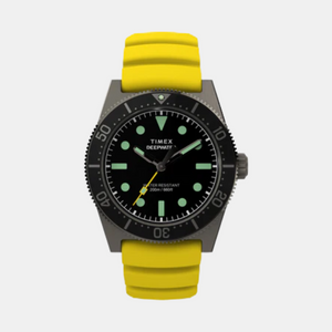 TIMEX Deep Water Men Black Round Dial Analog Watch - TW2W74800UJ - KRISHNA WATCH COMPANY