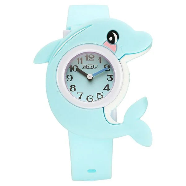 Zoop By Titan Friends from Nature Quartz Analog Blue Dial Plastic Strap Watch For Kids 26045pp01