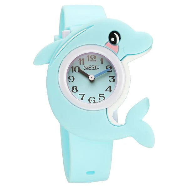Zoop By Titan Friends from Nature Quartz Analog Blue Dial Plastic Strap Watch For Kids 26045pp01