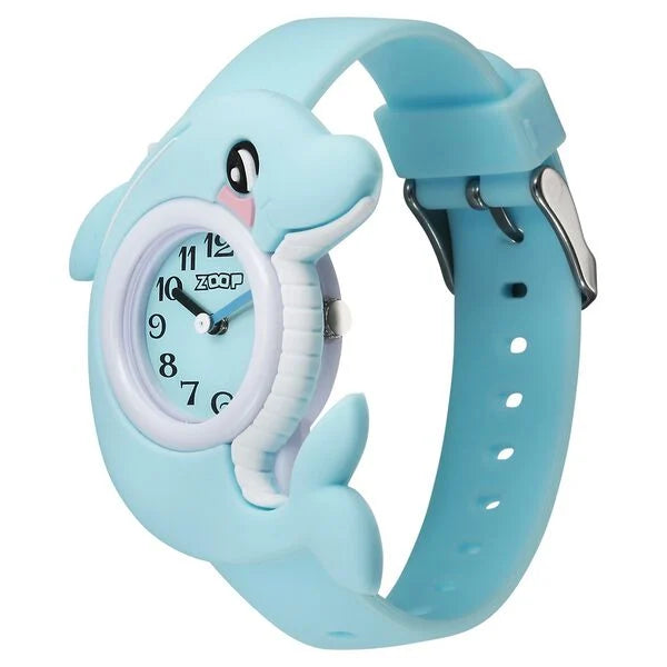 Zoop By Titan Friends from Nature Quartz Analog Blue Dial Plastic Strap Watch For Kids 26045pp01