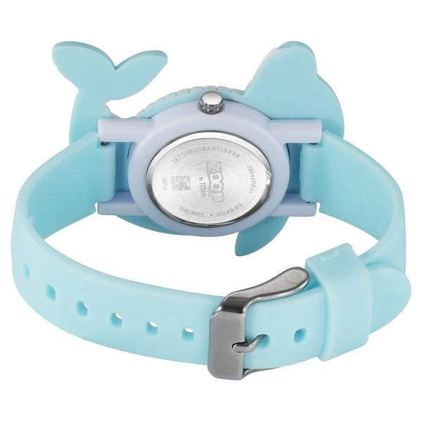 Zoop By Titan Friends from Nature Quartz Analog Blue Dial Plastic Strap Watch For Kids 26045pp01