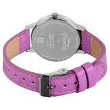 Zoop By Titan Disney Princess Quartz Analog Silver Dial Leather Strap Watch For Kids 26049sl01