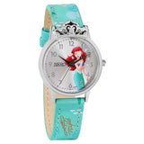 Zoop By Titan Disney Princess Quartz Analog Silver Dial Leather Strap Watch For Kids 26050sl01
