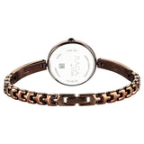 Titan Raga Viva Quartz Analog Brown Dial Brown Metal Strap Watch for Women 2606QM03