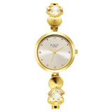 Titan Raga Love All Champagne Dial Analog Metal Strap Watch for Women NR2606YM08 / NS2606YM08