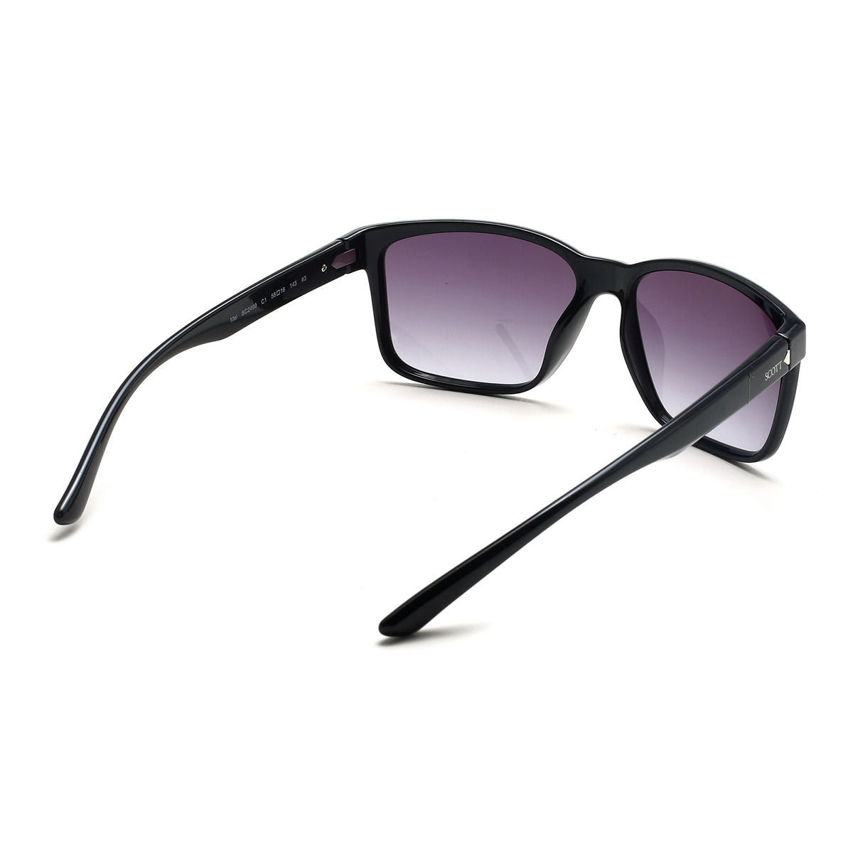 Scott Sunglasses Gradient Grey Lens Sports Sunglass Black Frame SC 2499 C1