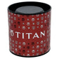 Titan Quartz Analog Black Dial Leather Strap Watch for Women   2638yl01
