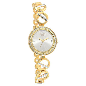 Titan Raga Viva Silver Dial Women Watch With Metal Strap NR2643BM01 - KRISHNA WATCH COMPANY