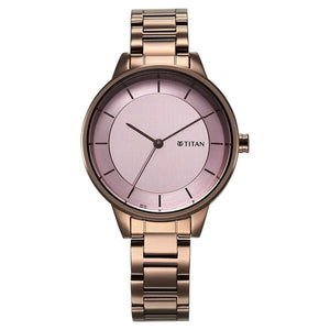 Titan Razzle Dazzle Quartz Analog Watch For Women - 2648QM02 - KRISHNA WATCH COMPANY