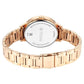 Titan Razzle Dazzle Quartz Analog with Day and Date Green Dial Rose Gold Stainless Steel Strap Watch For Women 2648wm09