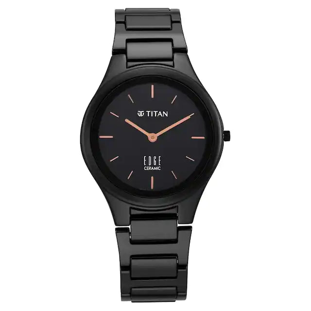 Titan Edge in Ceramic - Slimmest Watch 2653NC01 / NS2653NC01 - KRISHNA WATCH COMPANY