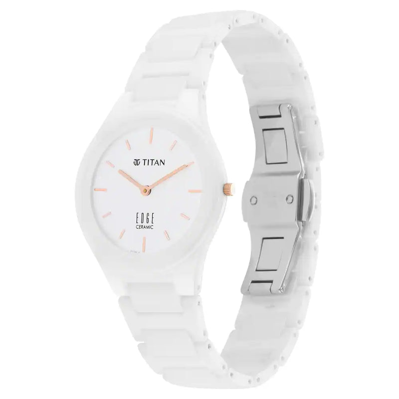 Titan Edge in Ceramic - Slimmest Watch NQ2653QC04 (DK796) - KRISHNA WATCH COMPANY