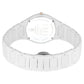 Titan Edge Ceramic Quartz in Arctic White Dial Watch for Women 2653qc04