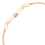 Titan Ladies Edge White Dial Rose Gold Stainless Steel Strap Watch 2654WM01 / NS2654WM01