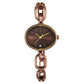 Titan Raga Viva Brown Dial Analog Metal Strap Watch for Women  2667QM01