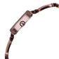 Titan Raga Viva Brown Dial Analog Metal Strap Watch for Women  2667QM01