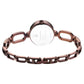 Titan Raga Viva Brown Dial Analog Metal Strap Watch for Women  2667QM01