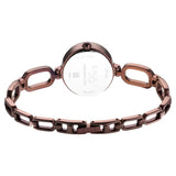 Titan Raga Viva Brown Dial Analog Metal Strap Watch for Women - 2667QM01