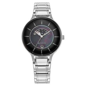 Titan Premium Workwear with Black Dial Analog with Date Function 2674SM01 - KRISHNA WATCH COMPANY