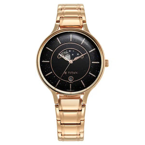 Titan Premium Workwear with Blue Dial Analog with Date Function 2674WM01 - KRISHNA WATCH COMPANY