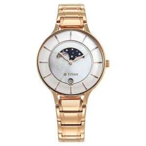 Titan Premium Workwear with White Dial Analog with Date Function 2674WM02 / NS2674WM02 - KRISHNA WATCH COMPANY