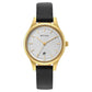Titan Karishma White Dial Analog Leather Strap watch for Women / 2679YL01