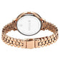 Titan Secluded Quartz Analog Silver Dial Metal Strap Watch For Women 2709wm02