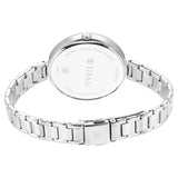 Titan Purple Stackables Quartz Analog Two Toned Dial Stainless Steel Strap Watch for Women 2714SM01F - KRISHNA WATCH COMPANY