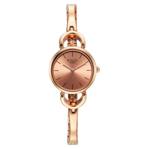 Titan Raga Rose Gold Dial Watch for Women - 2724WM01 - KRISHNA WATCH COMPANY