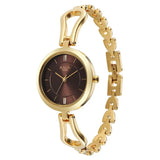 Titan Raga Champagne Dial Watch for Women nt2727YM01