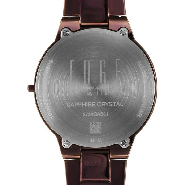 Titan Edge Velora Quartz Analog  Watch For Women 2734qm03