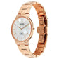 Titan Edge Metal Ladies Allure Quartz Analog Rich Mother Of Pearl Dial Stainless Steel Strap Watch For Women 2734WM02