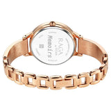 Titan Raga Memoirs Quartz Analog White Dial With Rose Gold Color For Women - 2754WM01