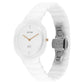 Titan Edge Squircle Quartz Analog White Dial Ceramic Strap Watch For Women 2757qc01
