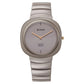 Titan Edge Squircle Quartz Analog Cream Dial Ceramic Strap Watch For Women 2757qc03