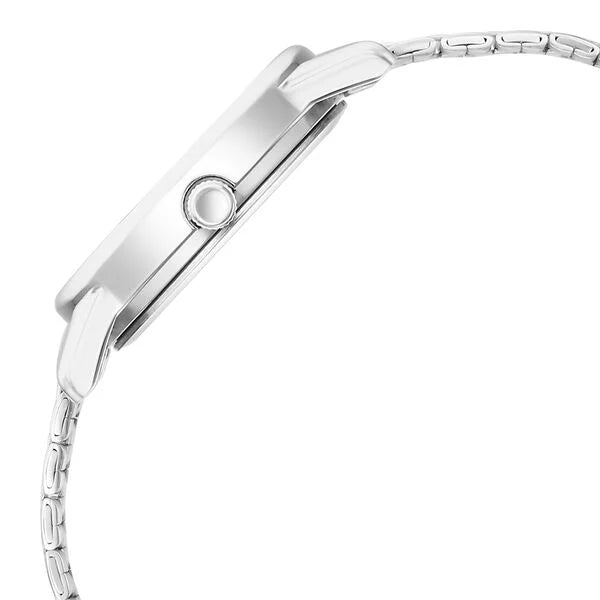 Titan Karishma Quartz Analog Blue Dial Silver Stainless Steel Strap Watch For Women 2760sm02