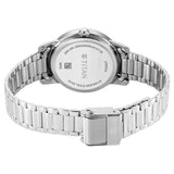 Titan Karishma Quartz Analog Blue Dial Silver Stainless Steel Strap Watch For Women 2760sm02 - KRISHNA WATCH COMPANY