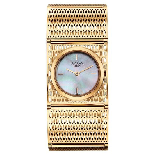 Titan Raga Ethereal Quartz Watch For Women 2770wm01