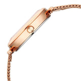 Titan Raga Showstopper Quartz Analog Pink Dial Metal Strap Watch For Women 2773wm01