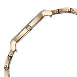 Titan Edge Melange Quartz Analog Brown Dial Rose Gold Steel & Ceramic Strap Watch For Women nu2777kd01