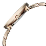 Titan Neo Quartz Analog White Dial Rose Gold Metal Strap Watch For Women 2784wm02