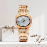 Titan Raga Ethereal Quartz Analog Mother of Pearl Dial Watch For Women 2797wm01f
