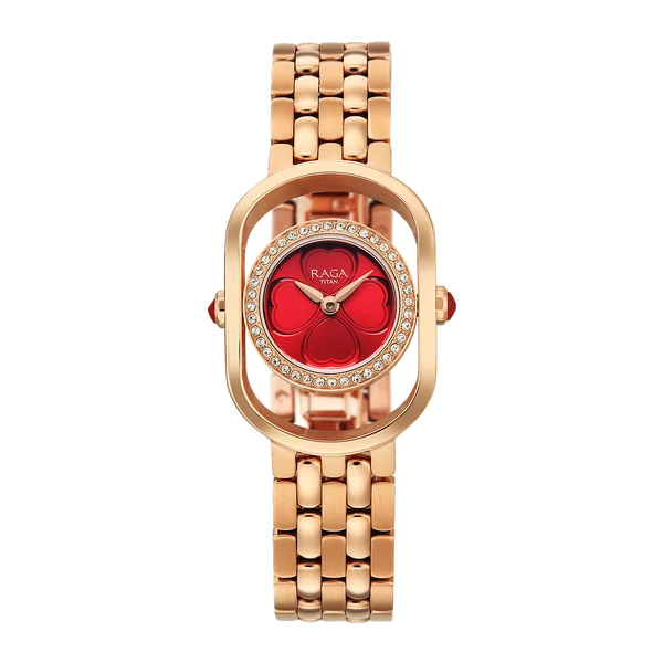 Titan Raga Paris with Love watch for women 2839wm01